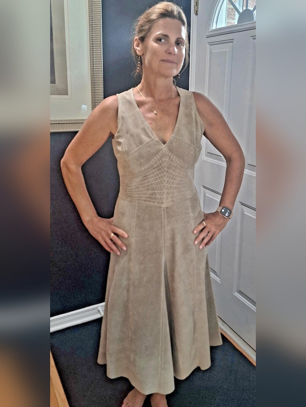 Danier Suede Dress Sleeveless